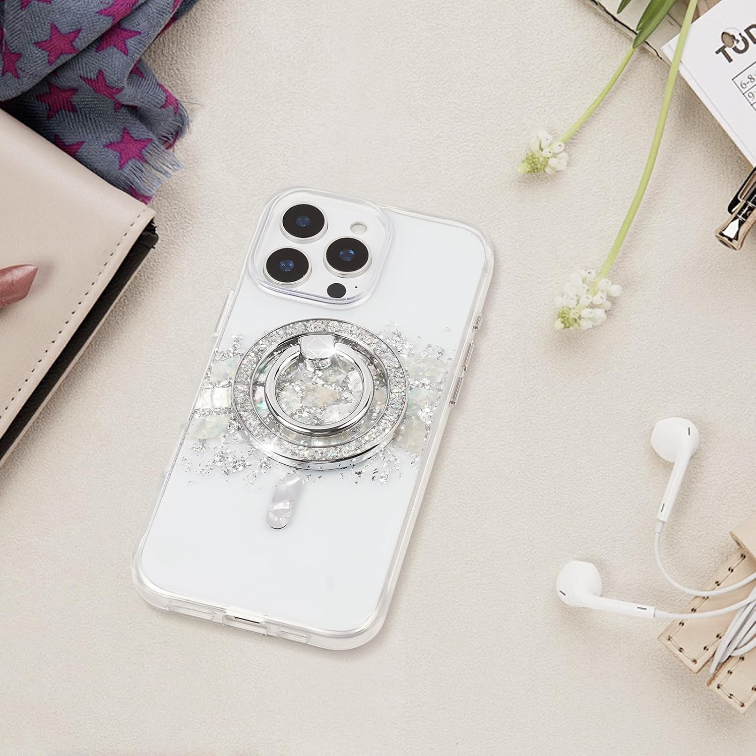 Thumbnail 6 de MENTINS Magnetic Phone Ring MagSafe 1 for iPhone