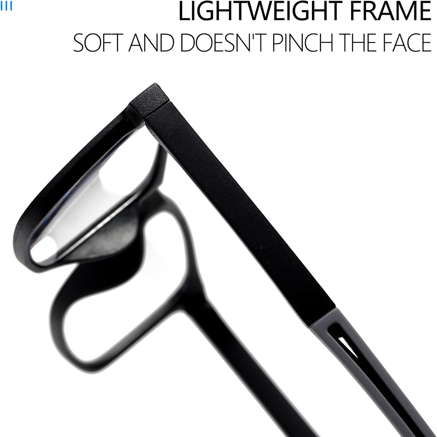 Detalle de Fsread 3 Pack Reading Glasses for Men – Sporty Lightweight Blue Light Blocking Readers
