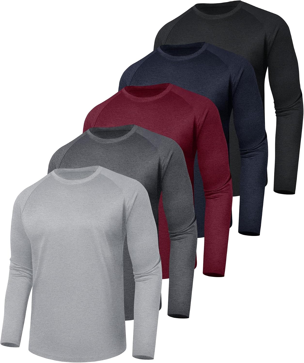 Thumbnail 5 de 3 Pack Quick Dry Long Sleeve Shirts for Men