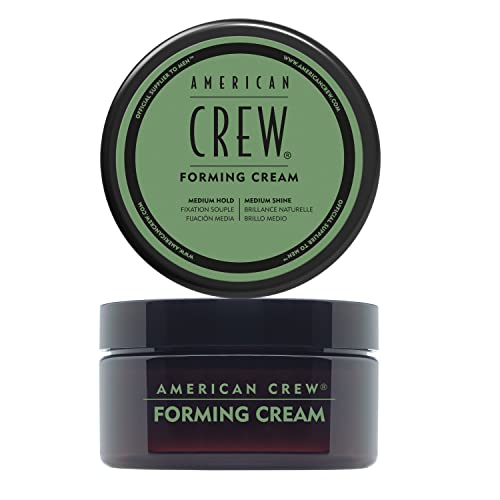 Detalle de American Crew Forming Cream – Cire coiffante homme, fixation moyenne et brillance naturelle (85 g)