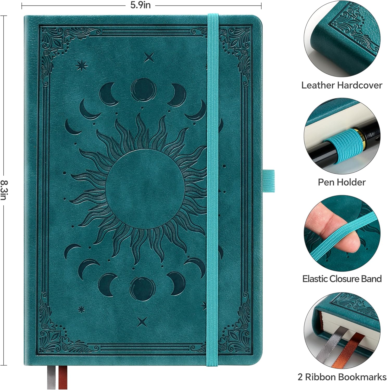 Detalle de HwxBen Bullet Dotted Journal 14,5 x 21 cm