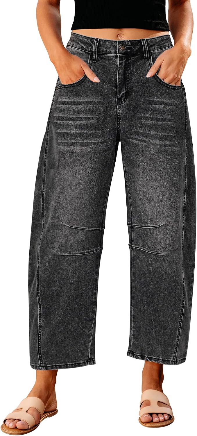 Thumbnail 5 de GRAPENT Barrel High Rise Jeans 26"