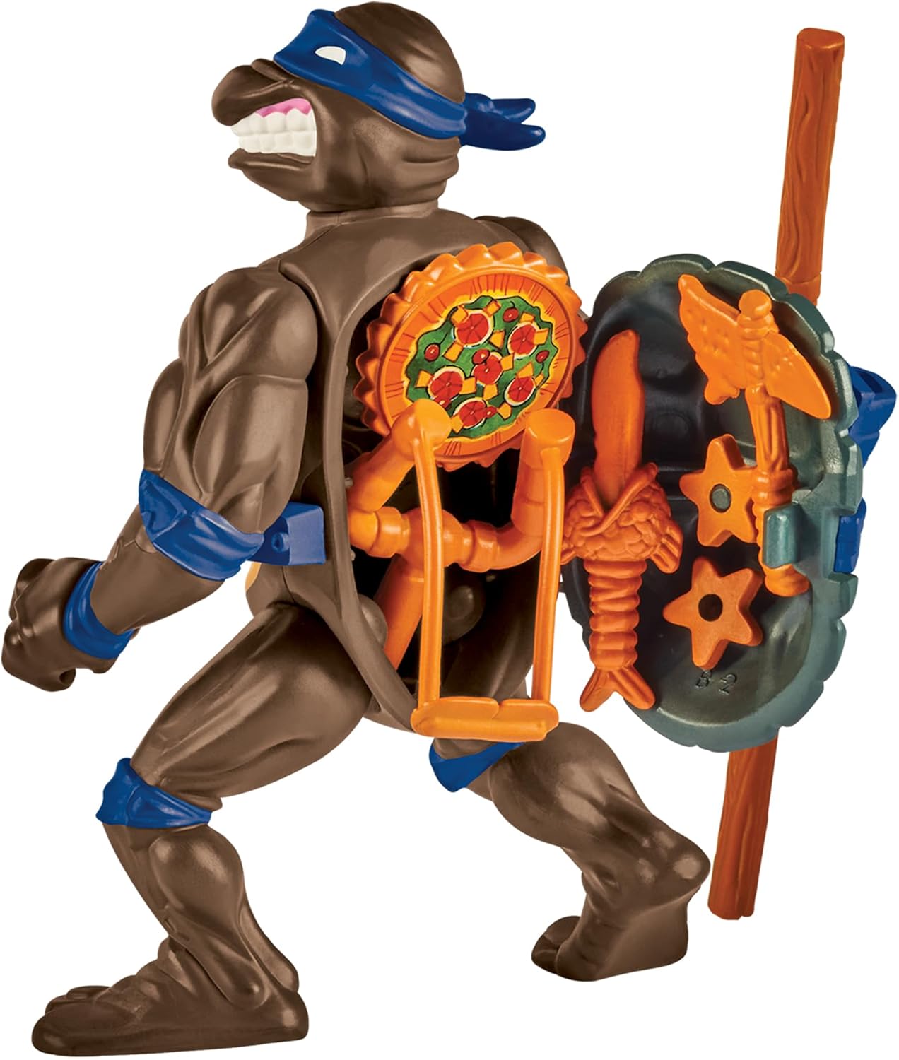 Thumbnail 2 de Donatello – Figurine articulée Tortues Ninja 10 cm avec accessoires | Giochi Preziosi T00016
