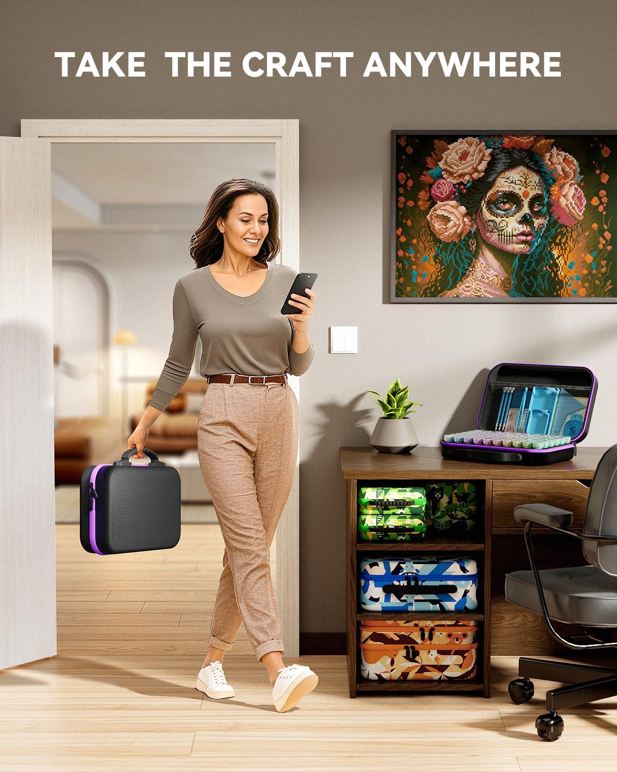 Thumbnail 4 de ARTDOT 60-slot diamond storage box kit 🎨