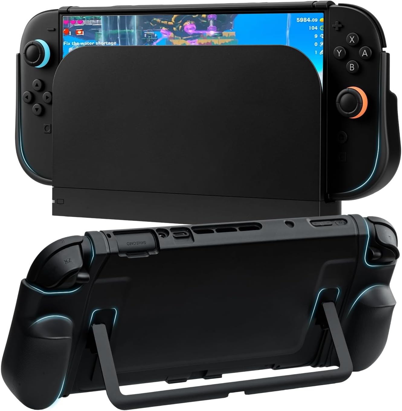 Detalle de Wigearss Coque pour Nintendo Switch 2 antidérapante