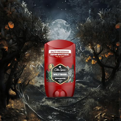 Thumbnail 9 de Old Spice Wolfthorn desodorante en barra para hombres (4x50 ml) con frescura 24 horas