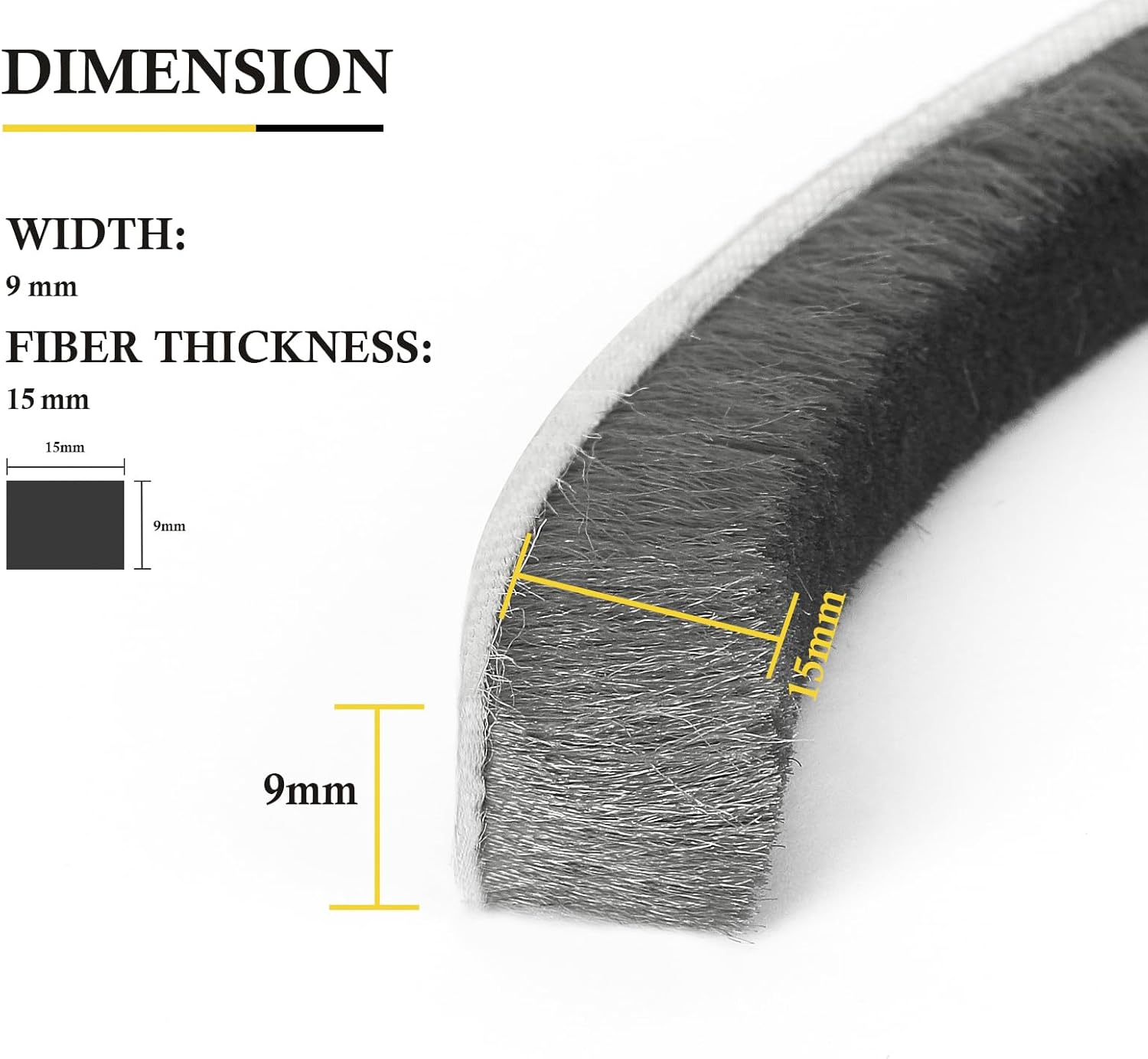 Thumbnail 1 de fowong Draft Excluder 4.9 m for Windows