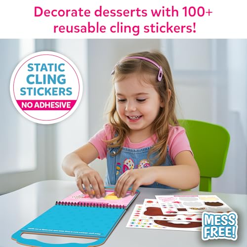 Thumbnail 1 de Skillmatics Peelies – Dessert Chef: Reusable Sticker Activity Book for Kids