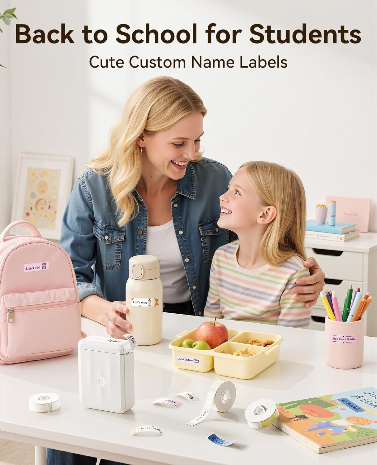 Thumbnail 1 de NIIMBOT D110 label printer 1 roll included 📇