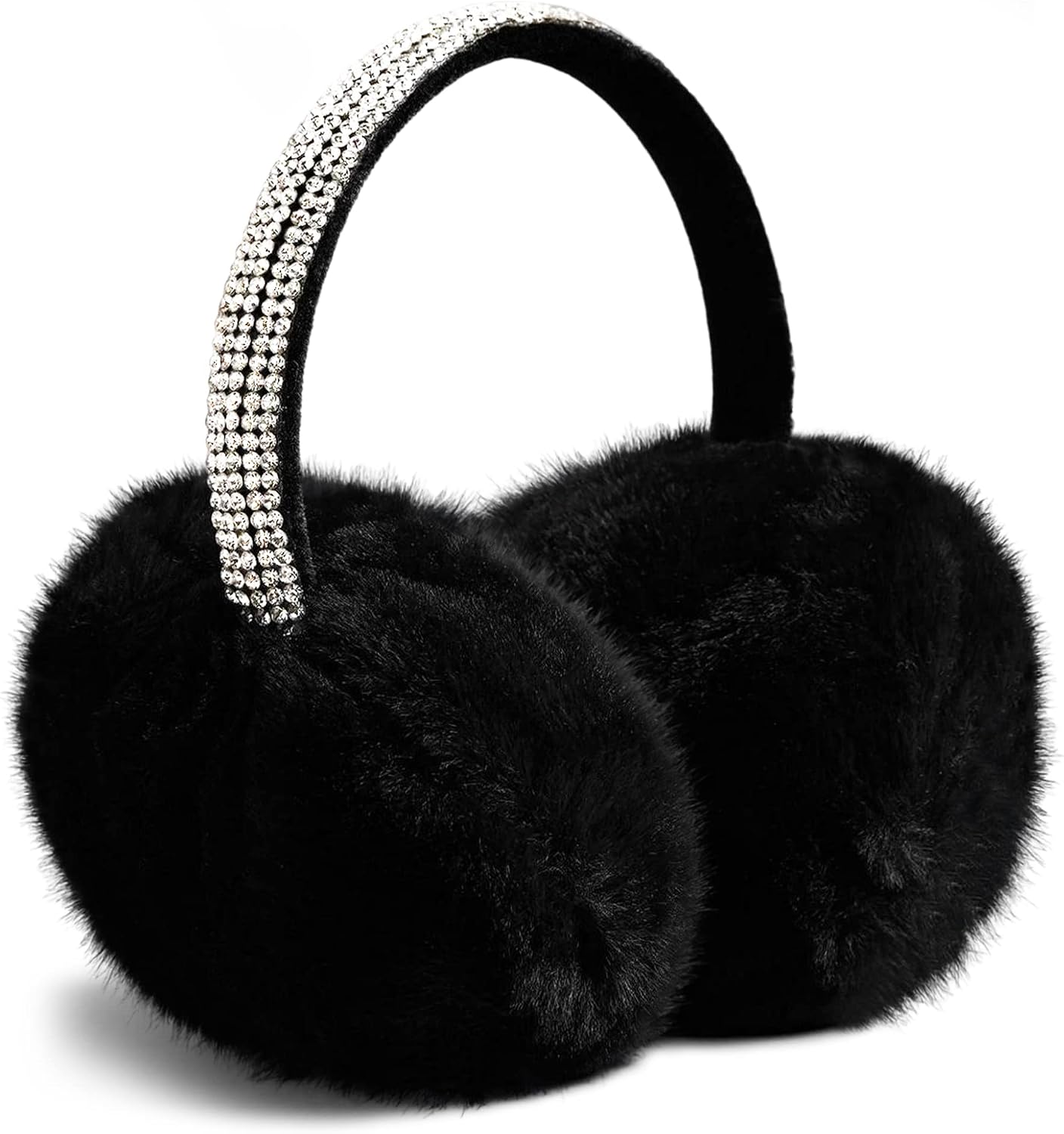 Detalle 2 de Gifts Treat Women Girls Earmuffs Adjustable Faux Fur Ear Muffs