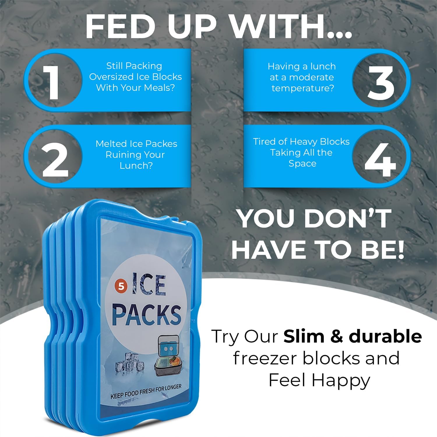 Thumbnail 5 de Roe Tenpo Home Freezer Blocks Ice Packs