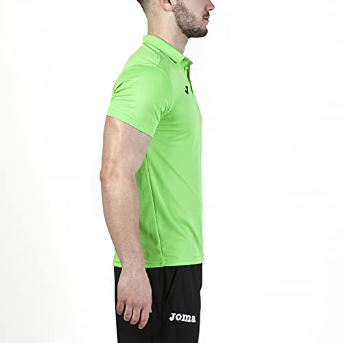 Thumbnail 2 de Joma Hobby Polo para Hombre — Verde Fluor (020), XL