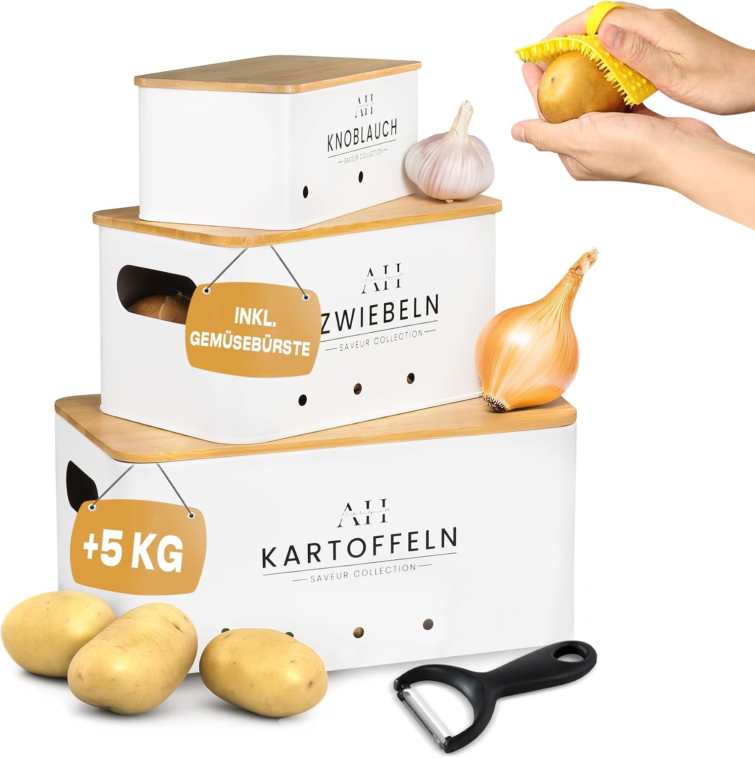 Thumbnail 6 de Kartoffel Aufbewahrungsbox AH 5er Set