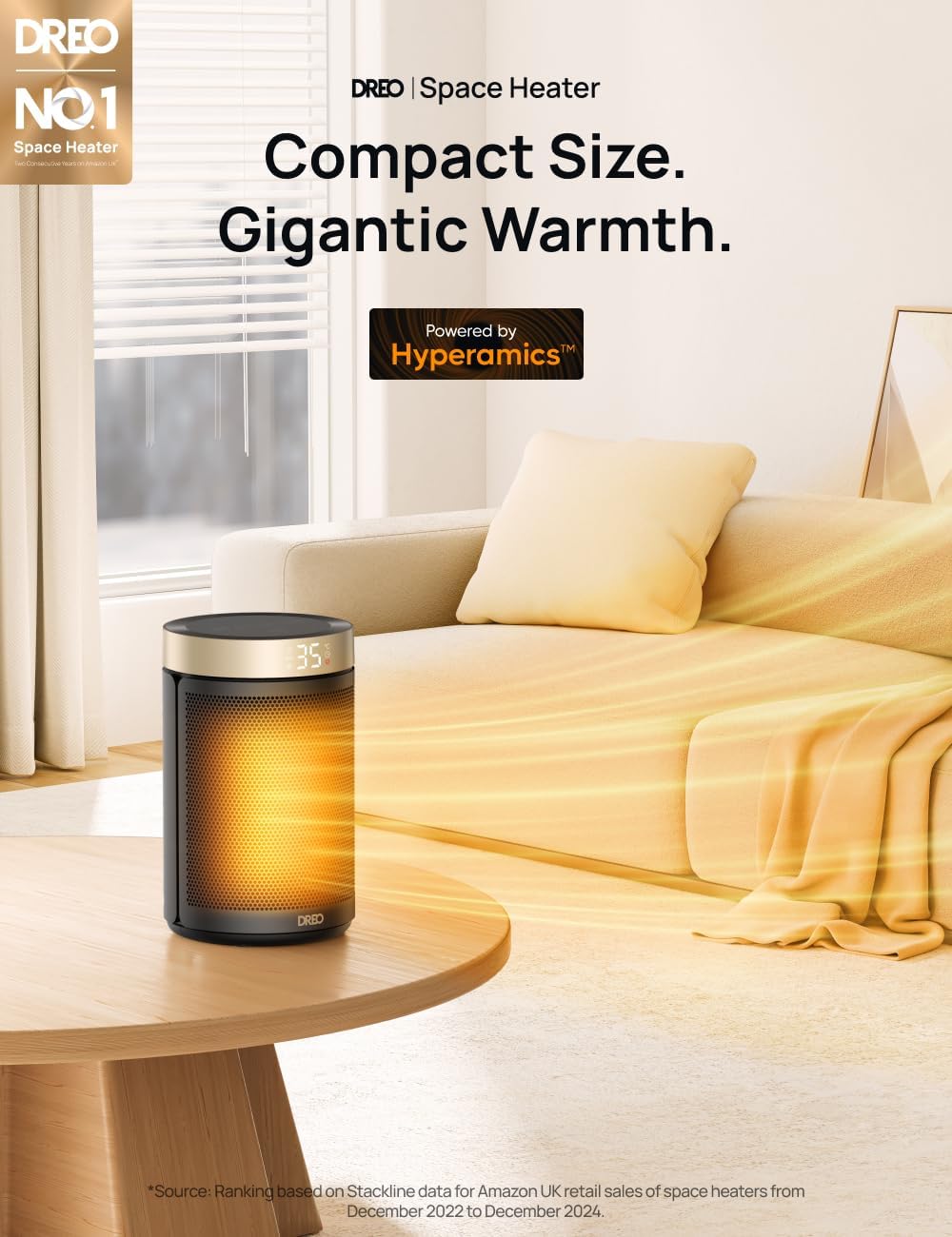 Thumbnail 1 de Dreo Atom 316 1500W ceramic space heater