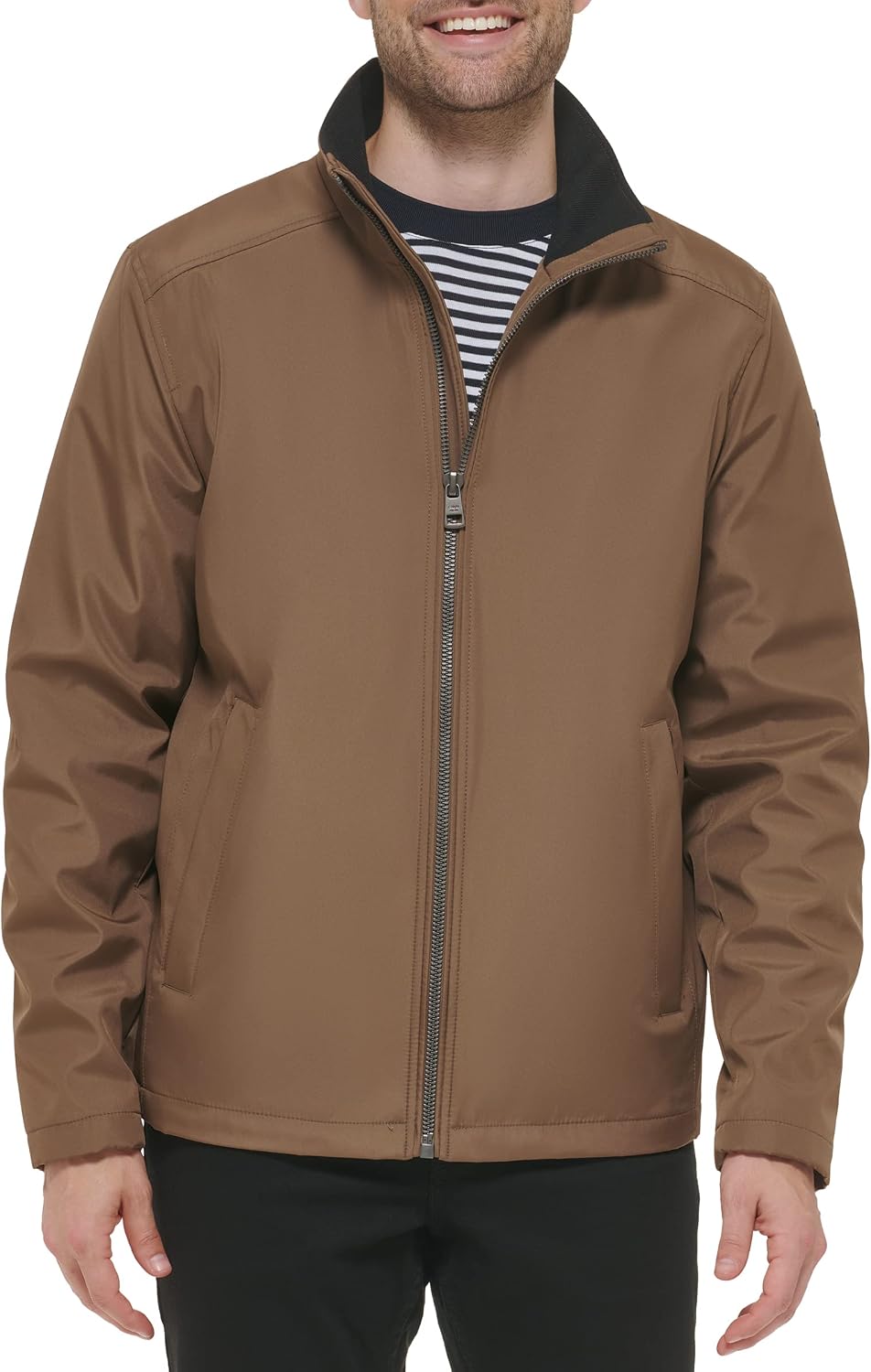 Thumbnail 6 de Calvin Klein Stand Collar Poly Jacket