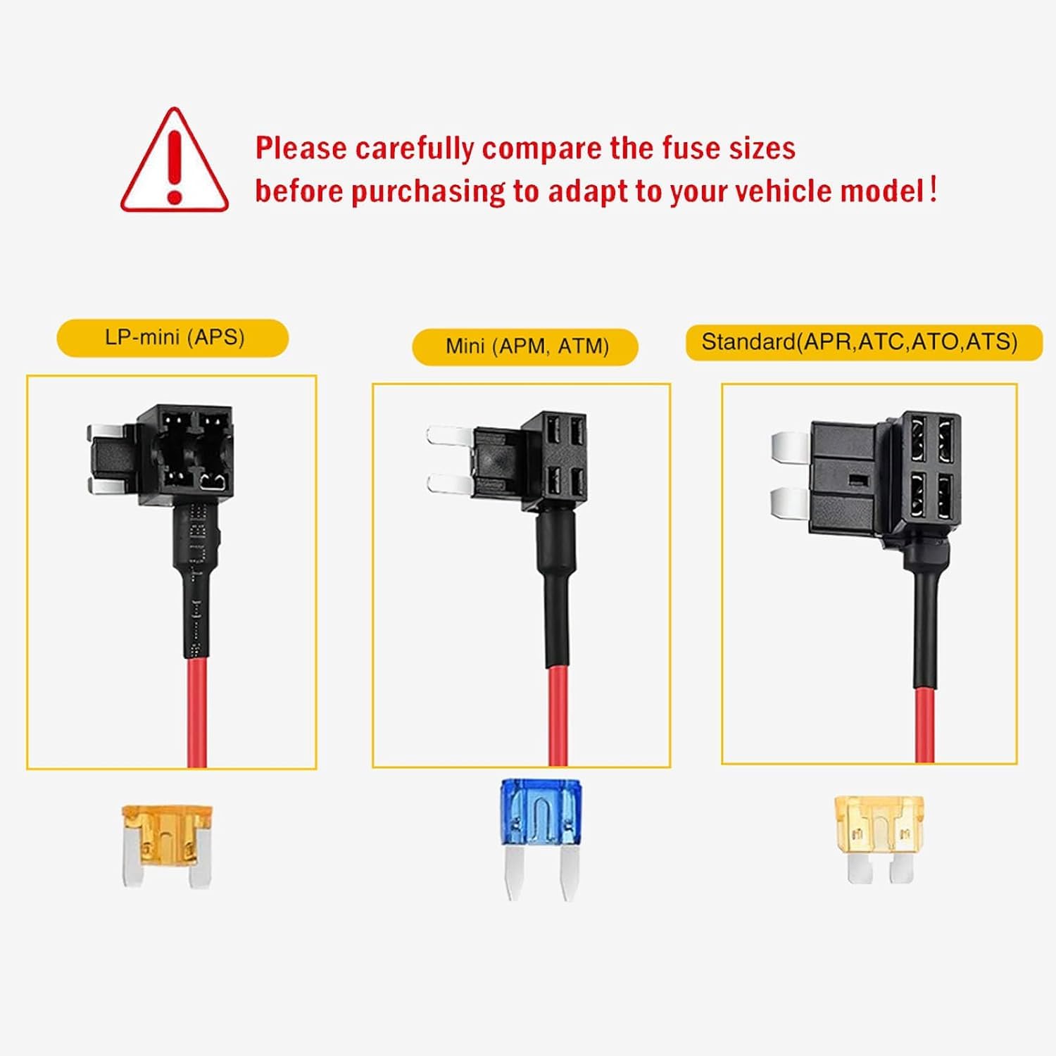 Detalle de 1m Car Cigarette Lighter with Fuses Kit – Add-A-Circuit TAP Adapter Lead