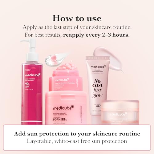 Thumbnail 6 de medicube No Cast Just Glow Collagen Sunscreen SPF 50