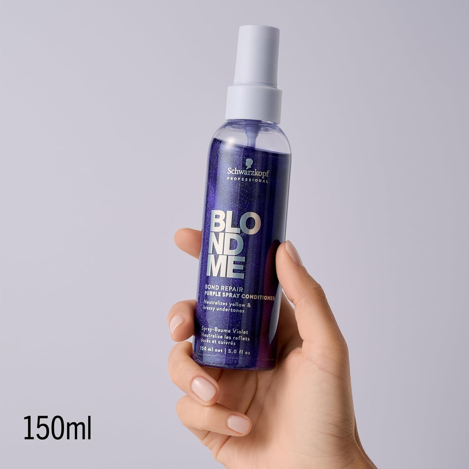 Thumbnail 1 de Schwarzkopf Professional BLONDME Bond Repair Purple Leave-In Conditioner, 150 ml