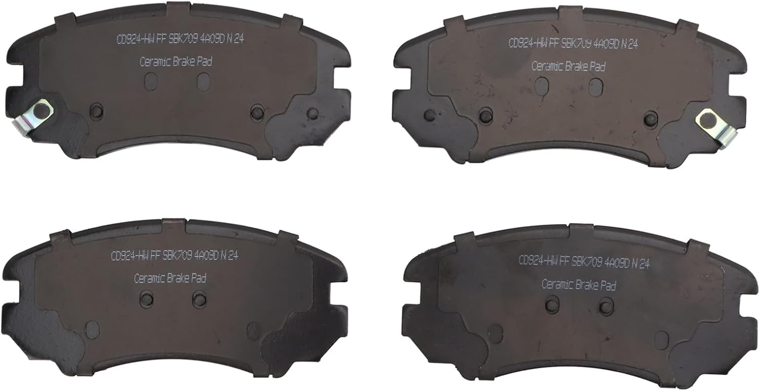 Detalle 2 de TRQ Front Ceramic Brake Pads