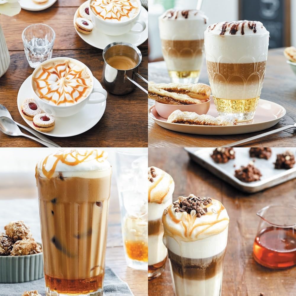 Detalle de Schwartau Coffee Shop Caramel Sirup – 650 ml zum Verfeinern von Kaffeespezialitäten