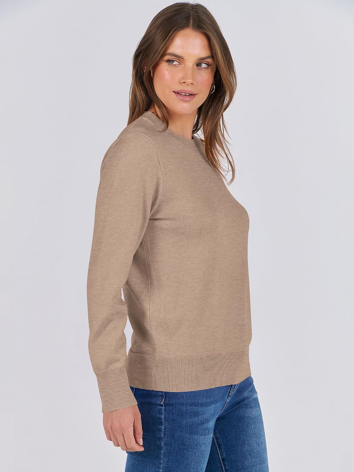 Thumbnail 4 de ANRABESS Women's Long-Sleeve Lightweight Sweater