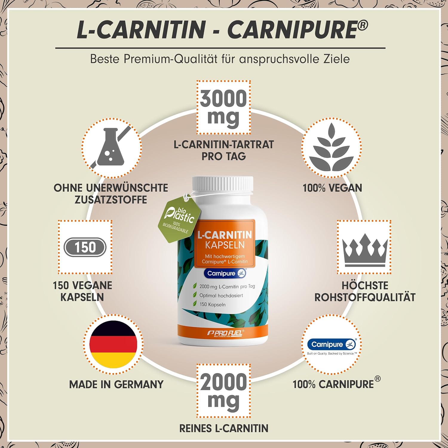 Thumbnail 1 de Lonza Carnipure L-Carnitin hochdosiert 2250 mg