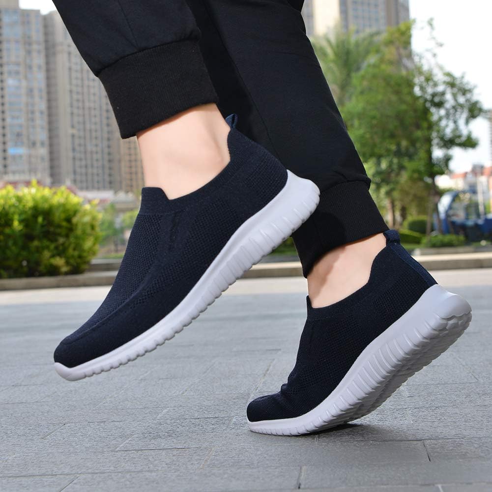 Thumbnail 2 de TIOSEBON Mens Slip on Trainers: Lightweight Casual Tennis Shoes for Everyday Comfort