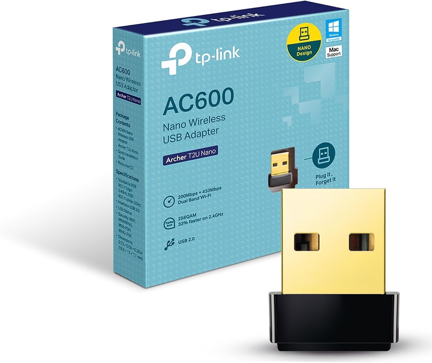 Detalle de TP-Link USB Wi-Fi Adapter AC600