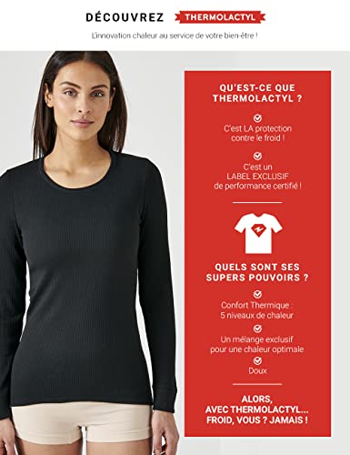 Thumbnail 2 de Damart Caleçon long Thermolactyl pour enfant (12 ans) en blanc