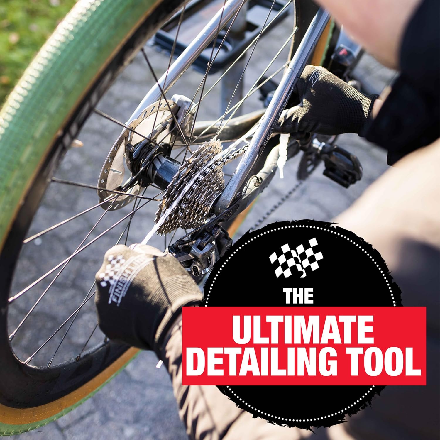 Thumbnail 2 de Finish Line Kit spaghi in Microfibra: kit pulizia per trasmissione bici