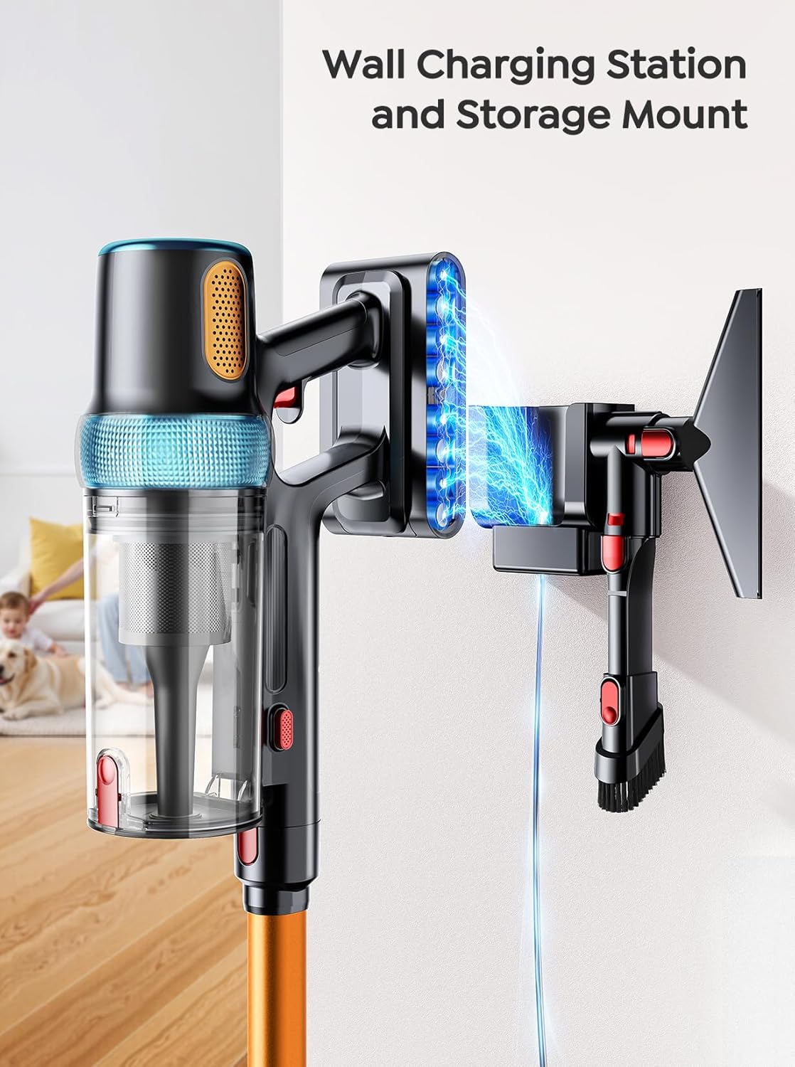 Thumbnail 6 de Cordless Vacuum Cleaner with 600W Brushless Motor and 65-Minute Runtime