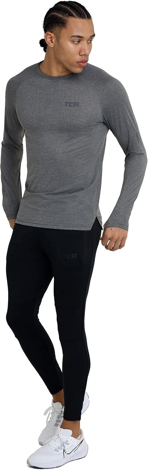 Detalle de TCA Uomo Rapid Pantaloni Tuta da Corsa con Tasche a Zip – Pantalone Sportivo Leggero