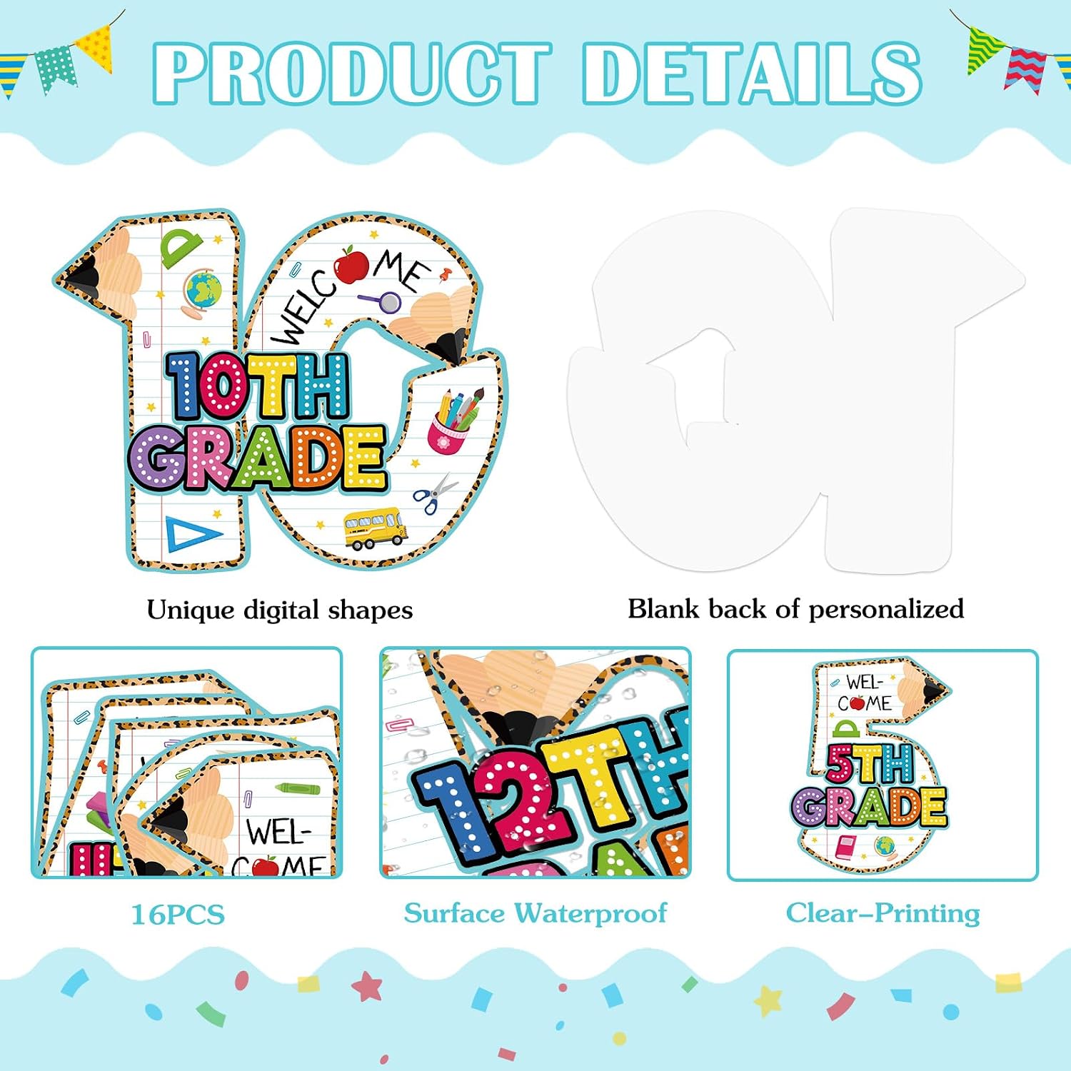 Thumbnail 2 de PETCEE school photo signs, 8" x 10