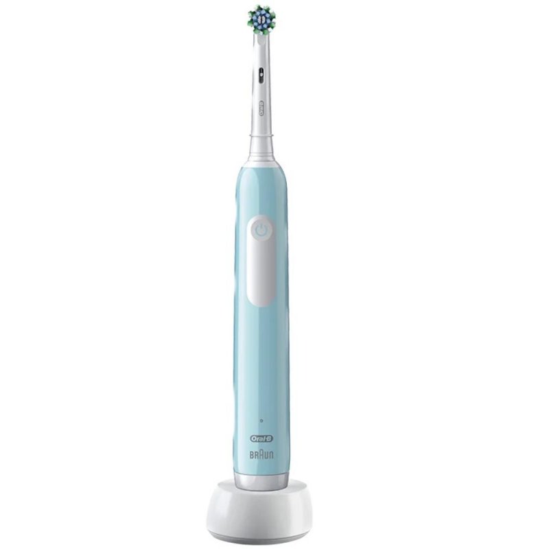 Detalle de Braun Oral-B Pro 1 Cross Action: cepillo eléctrico oscilante con 3 modos y temporizador