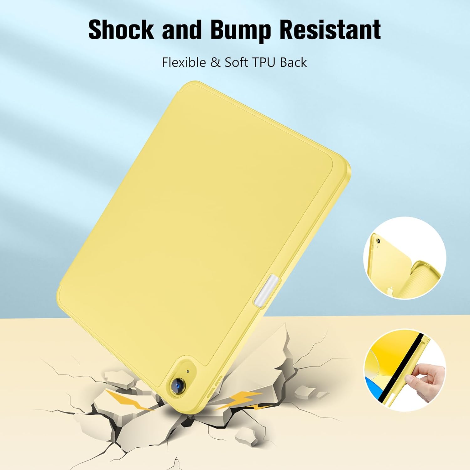 Thumbnail 3 de ProCase for iPad (A16) 11th Gen 11-Inch 2025 / iPad 10th Gen 10.9-Inch 2022 Case with Pencil Holder