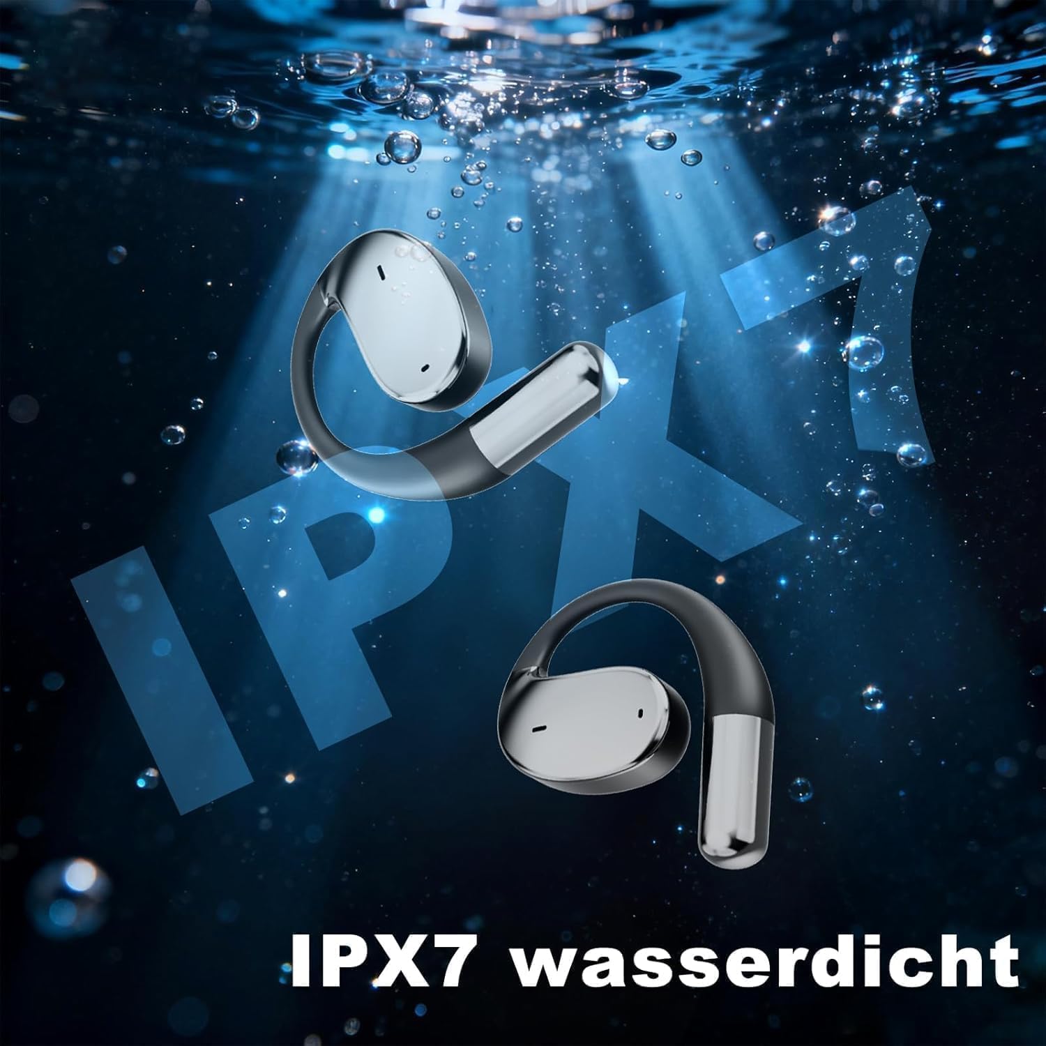 Thumbnail 6 de NUPLEA AI Kopfhörer Übersetzer – 164 Sprachen, 6 Übersetzungsmodi, Open-Ear Komfort und 60 h Akkulaufzeit