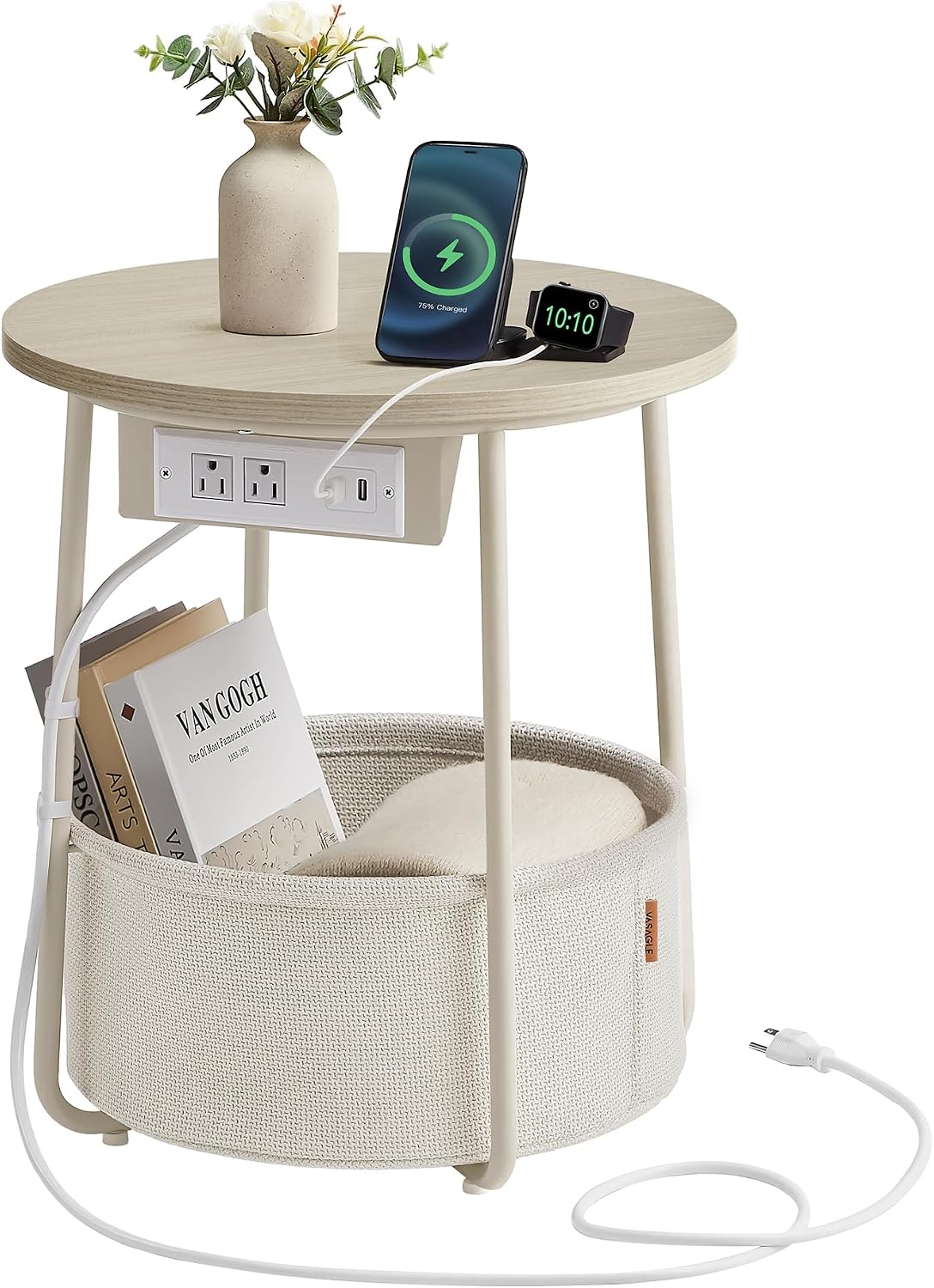 Detalle de VASAGLE Side Table ULET228N01