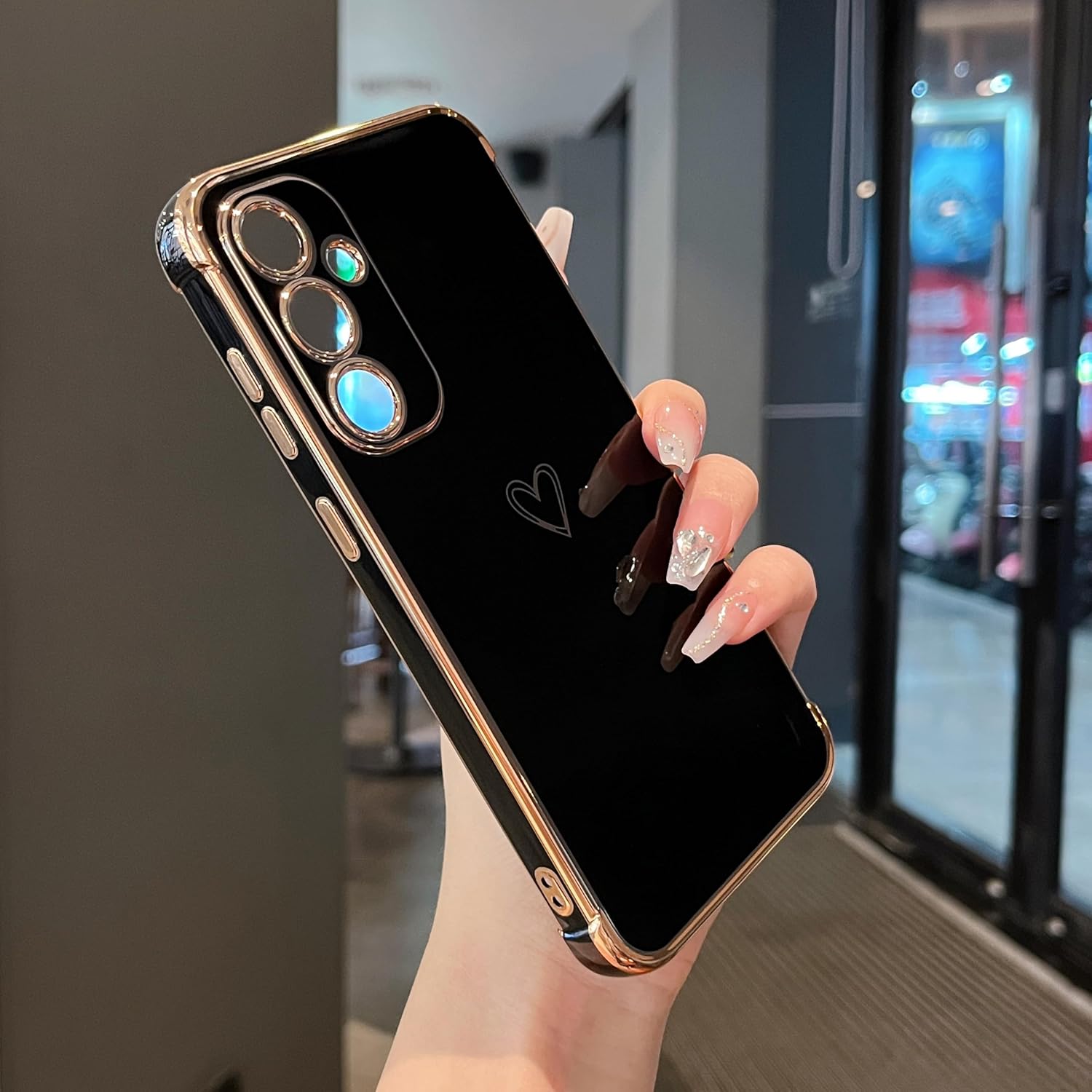Detalle 2 de Samsung Galaxy A55 5G Hülle mit Silikon