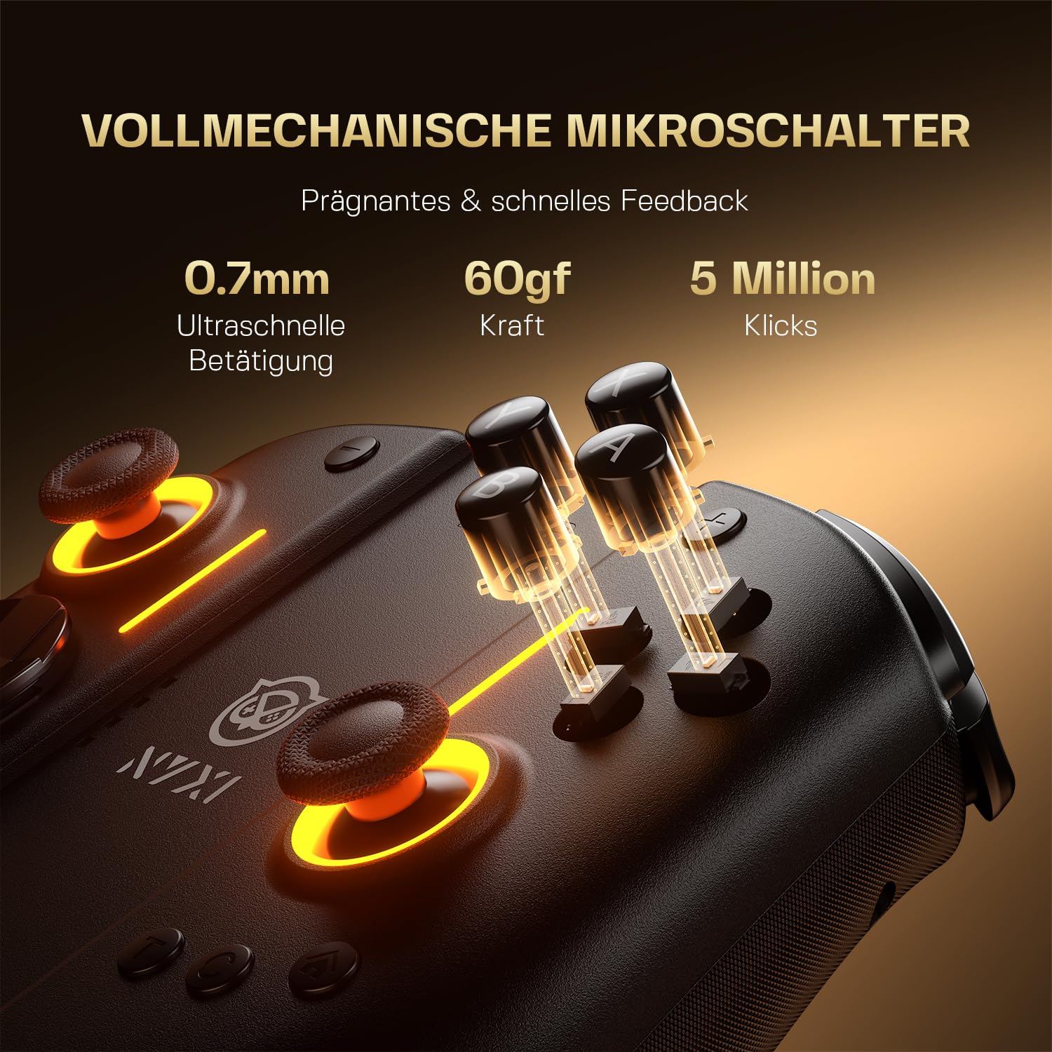 Detalle 2 de NYXI Hyperion 3 Switch 2 Controller – Erste Drittanbieter-Lösung für Switch 2