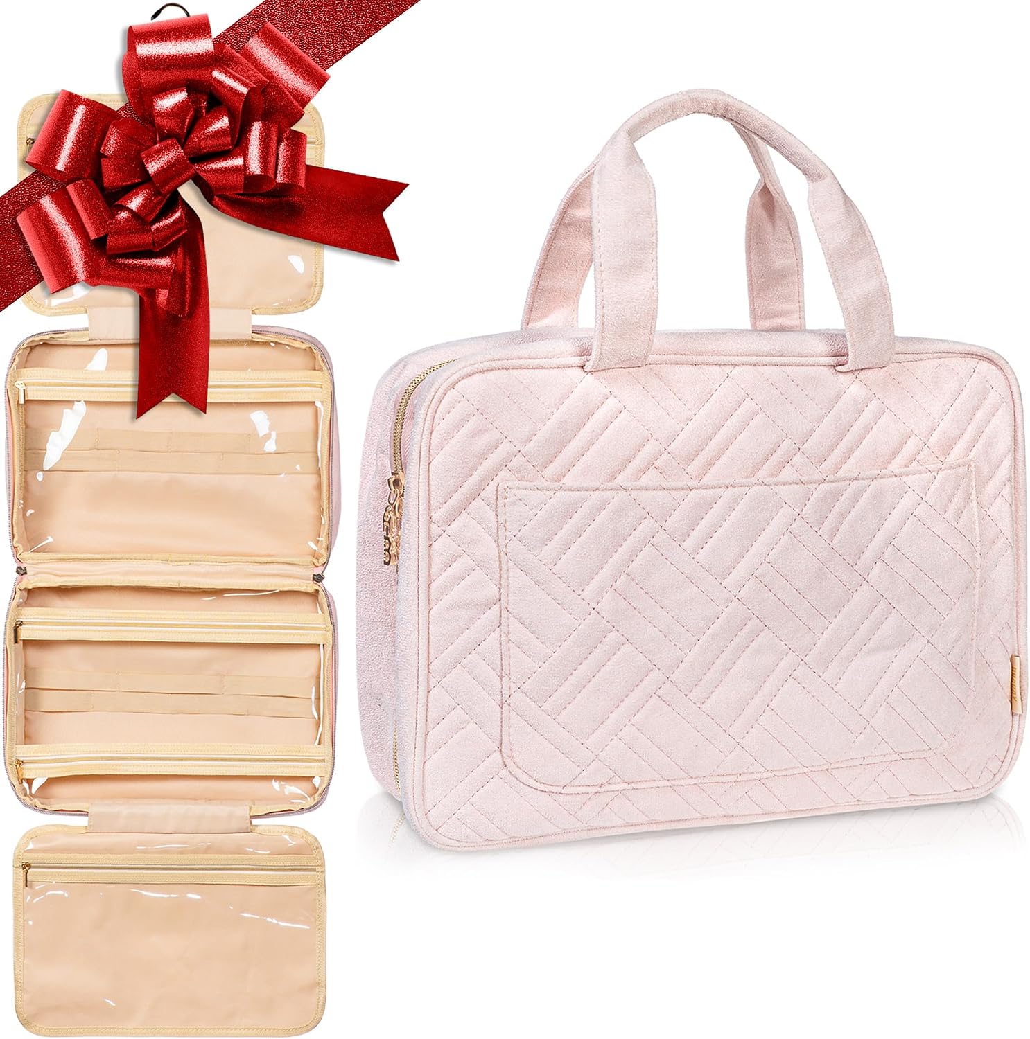 Detalle 2 de BOACAY Hanging Travel Toiletry Bag for Women