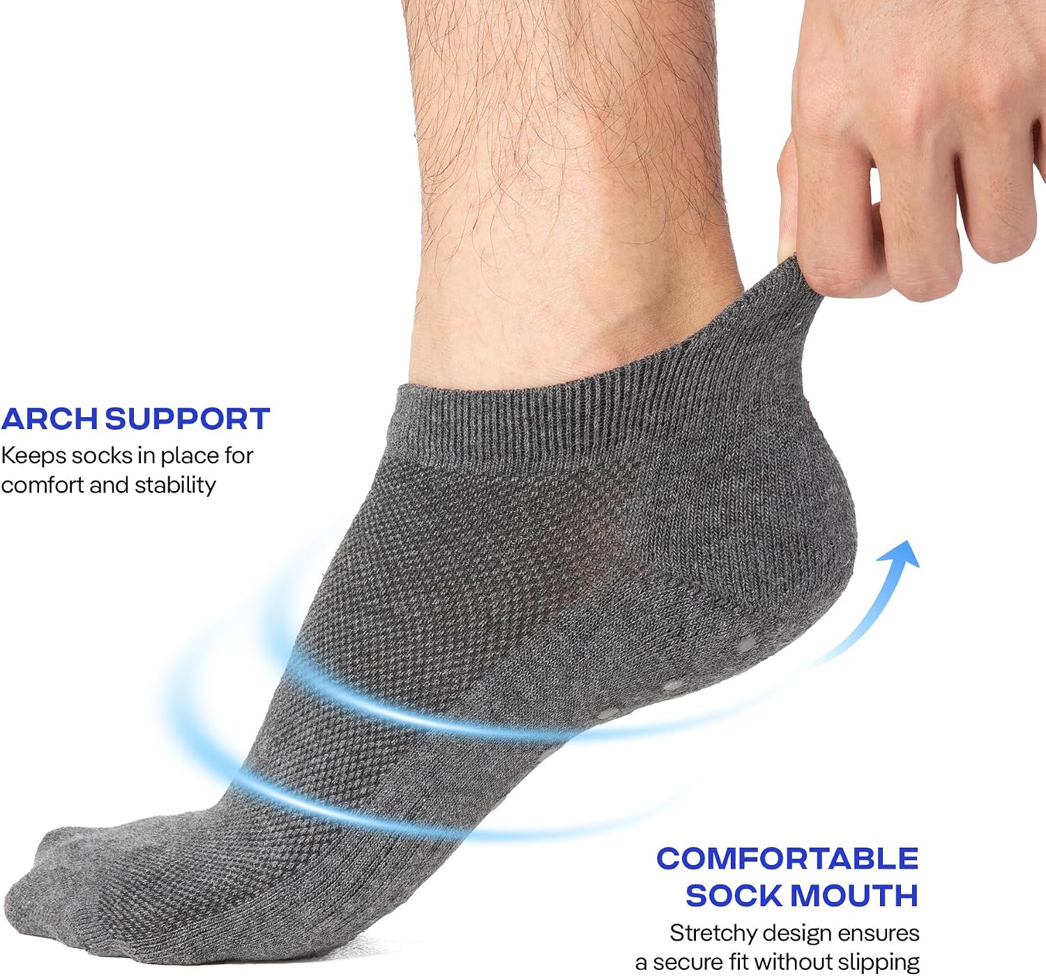 Thumbnail 5 de CoolMate Mens Grip Socks Size 6-10