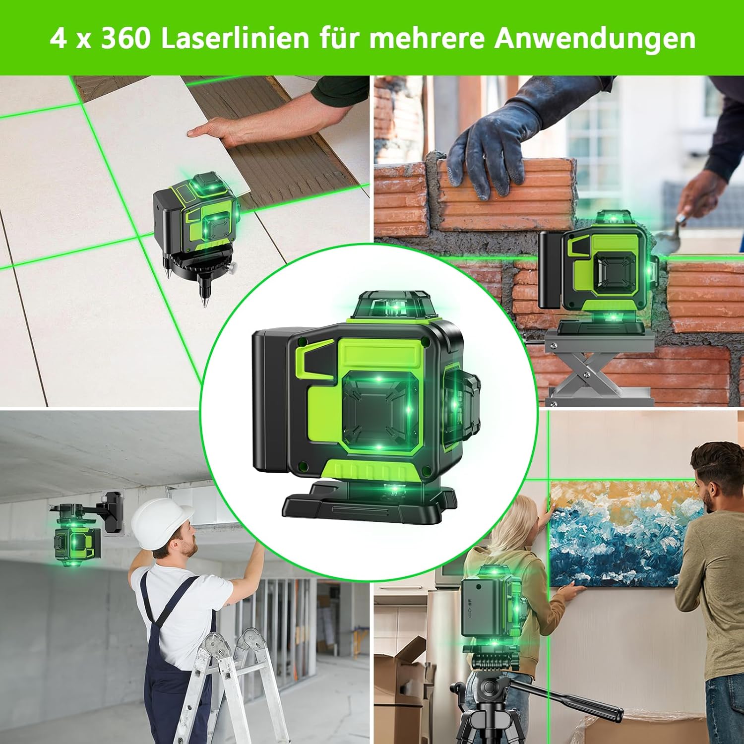 Thumbnail 4 de Kreuzlinienlaser mit 16 Linien für Präzision