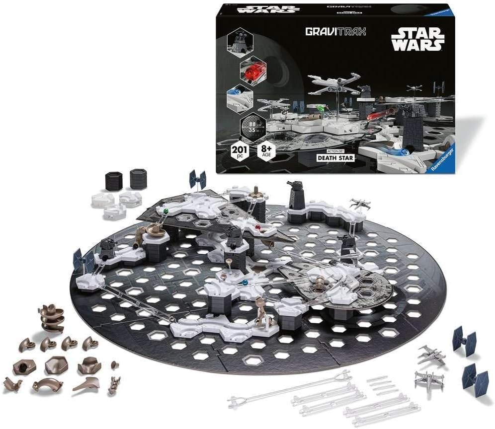Detalle de Ravensburger GraviTrax Star Wars Death Star – Action Starter Set (190 pieces)