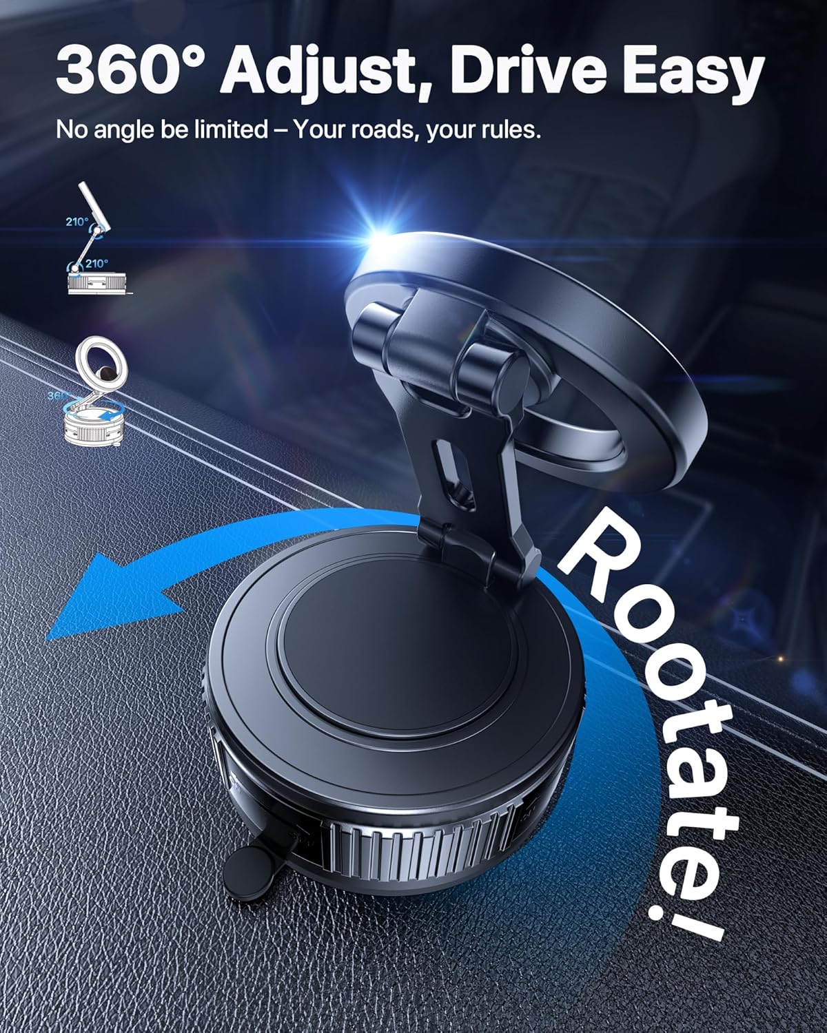 Thumbnail 5 de Miracase MagSafe Car Mount Phone Holder