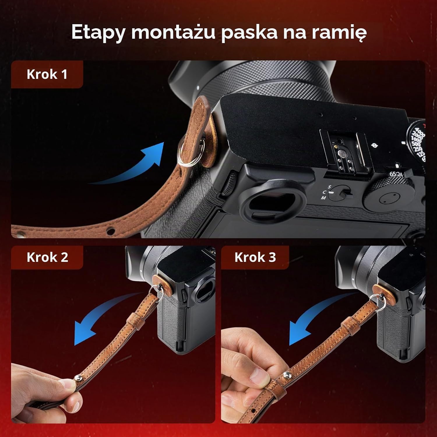Thumbnail 6 de SMALLRIG 5268 – etui do FUJIFILM GFX100RF z paskiem i podparciem kciuka
