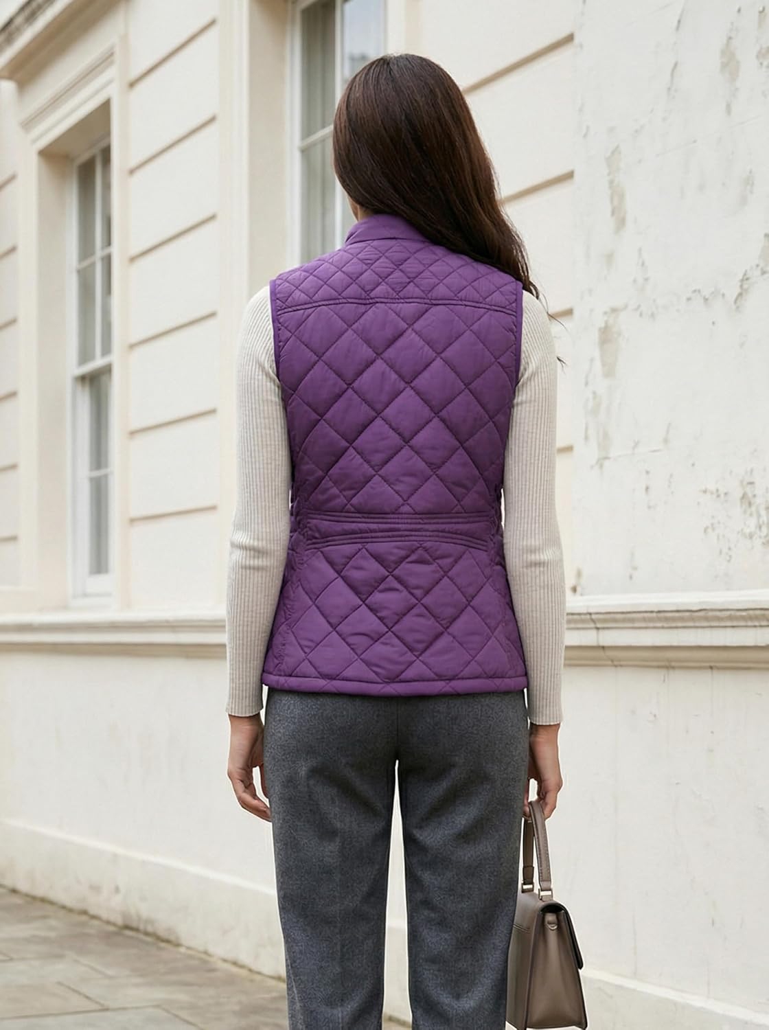 Thumbnail 4 de Fuinloth Quilted Women’s Puffer Vest, Lightweight ⛑