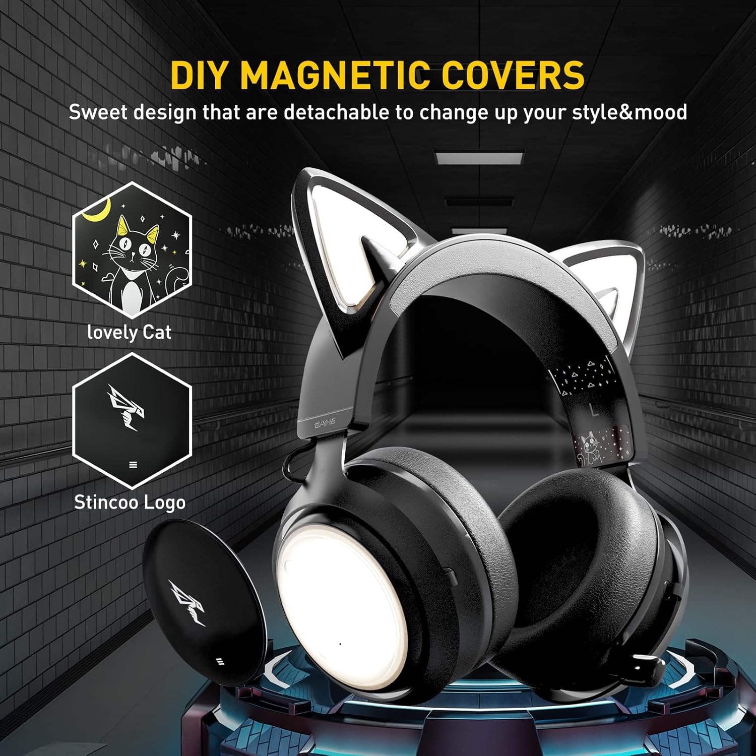 Thumbnail 5 de SOMiC GS510 Cat Headset