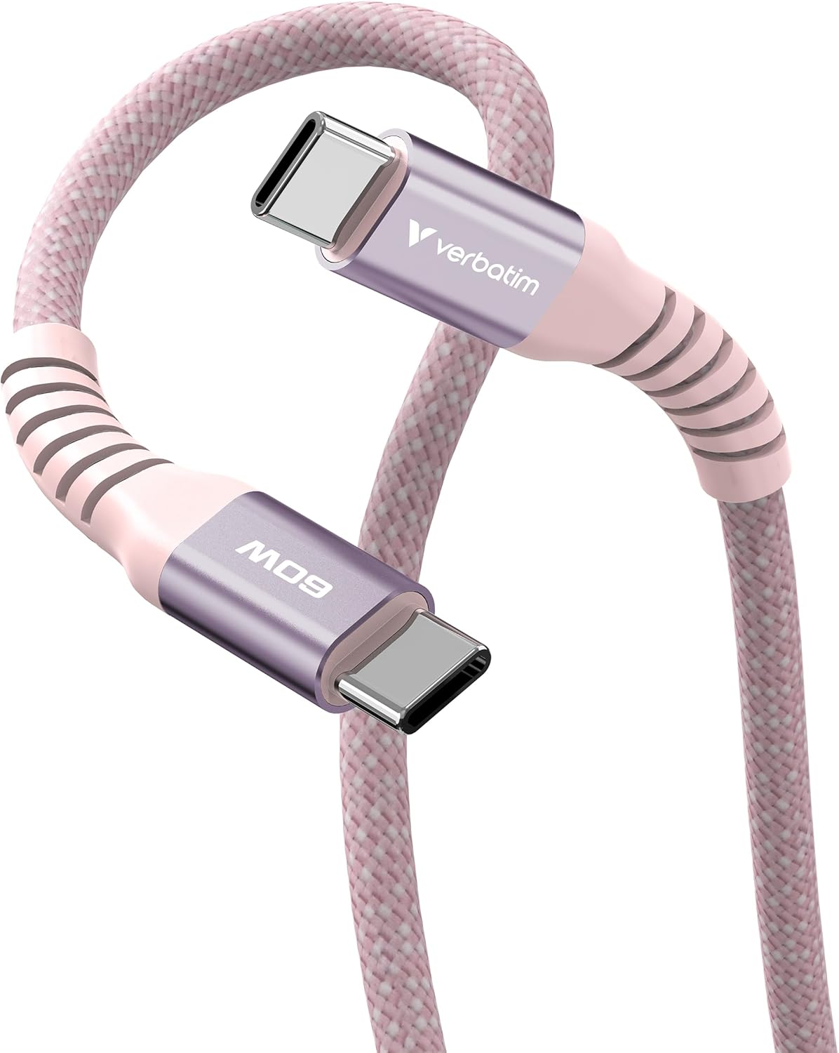 Thumbnail 1 de Verbatim Sync & Charge 60W magnetisches USB‑C Ladekabel (120 cm) – rosa