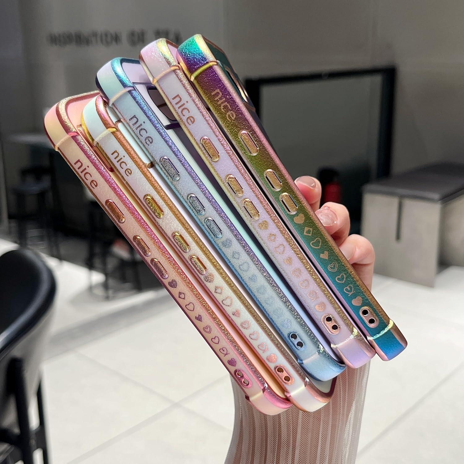 Thumbnail 1 de ZTOFERA iridescent matte silicone case for Google Pixel 8a (6.1-inch)