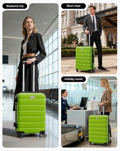 Thumbnail 7 de Coolife 24 Inch Medium Suitcase for Holiday Travel – ABS+PC, Lightweight